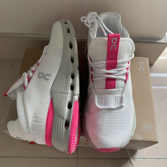 On cloud pink shoes Fashion sneaker casual shoes - Picture 3 of 5